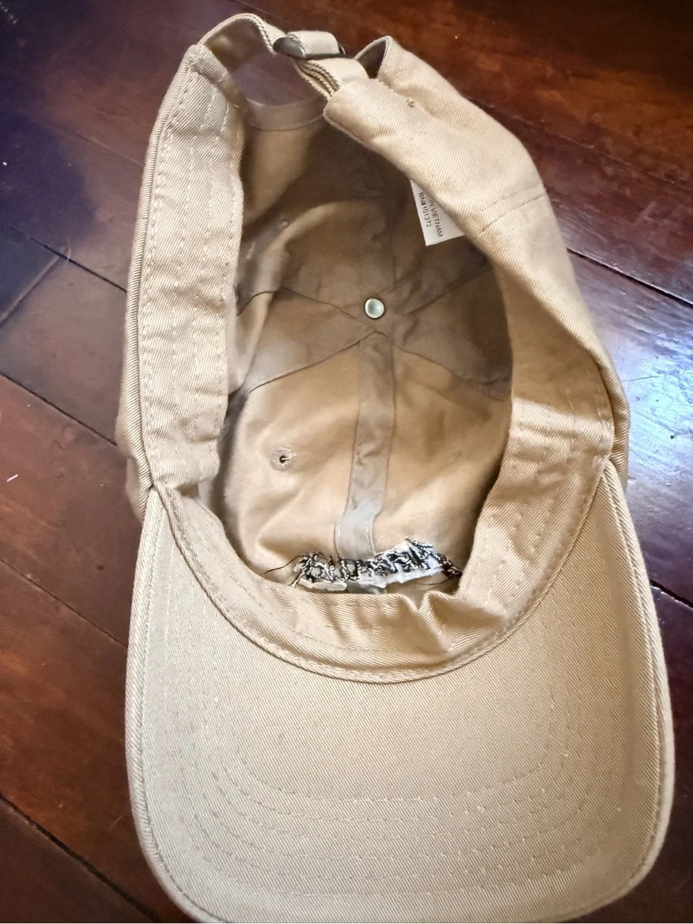 Metallica Embroidered Beige Baseball Cap